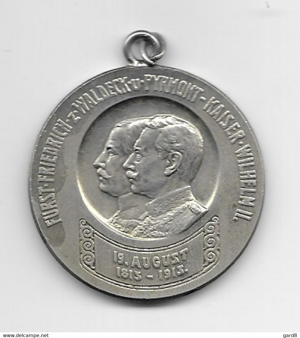 Médaille Du Centenaire Du Régiment D'infanterie N° 83  - 1813-1913   - IR 83  - Diamètre : 4 Cm - Germania