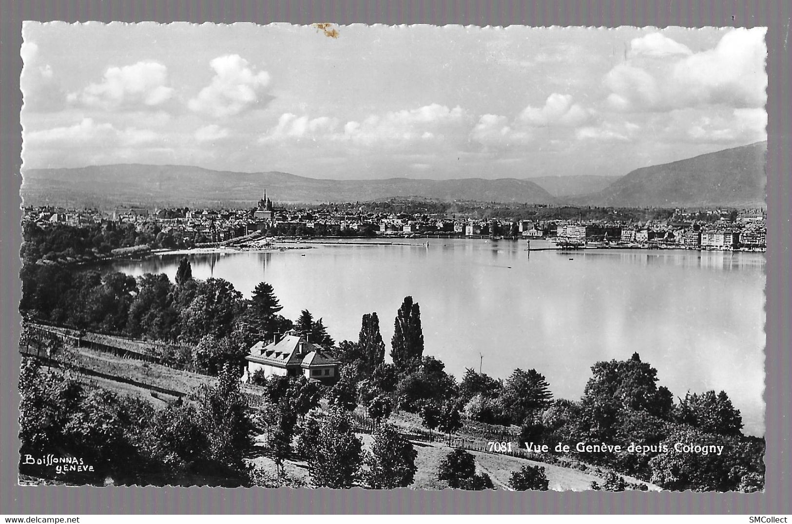 Vue De Genève Depuis Cologny (7291) - Cologny