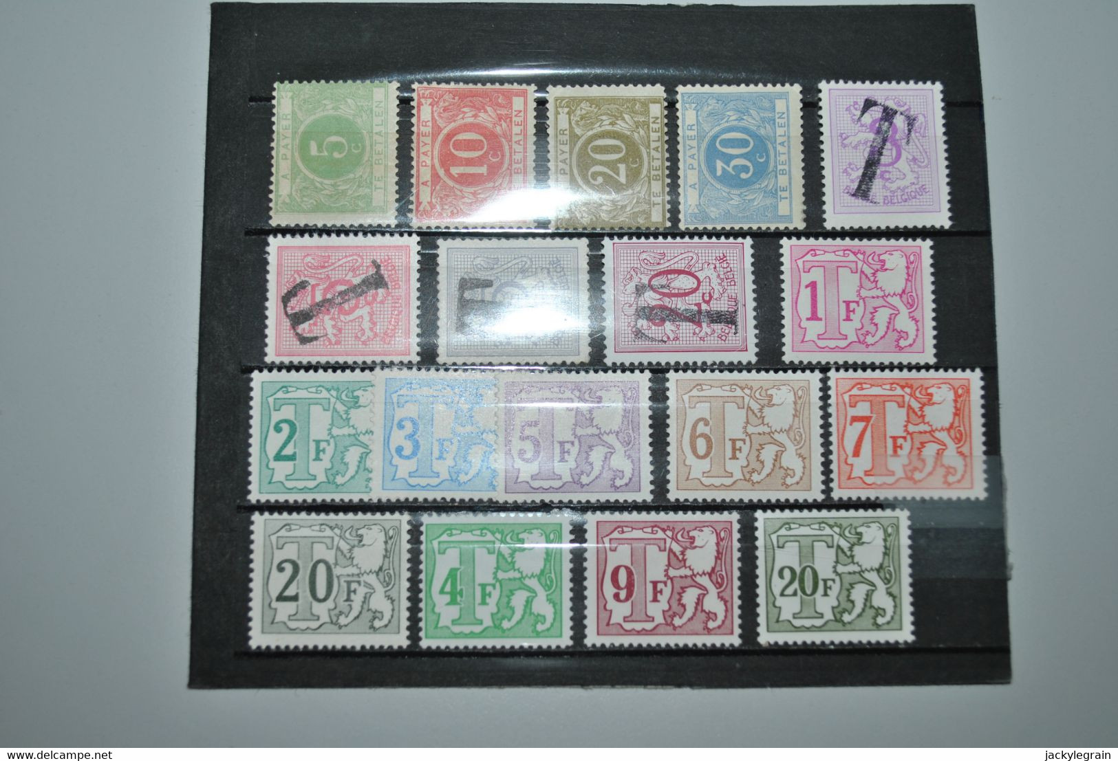 Belgique 1895/1985 Timbres-taxe MNH - Briefmarken