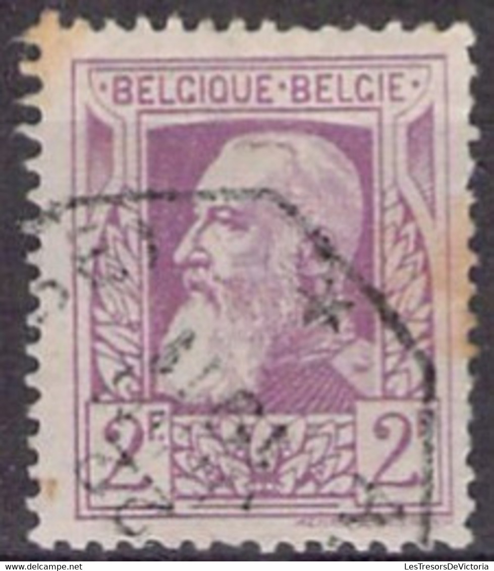 COB 80 Oblit  - 1905 - Cote 30 COB 2022 - 1905 Breiter Bart