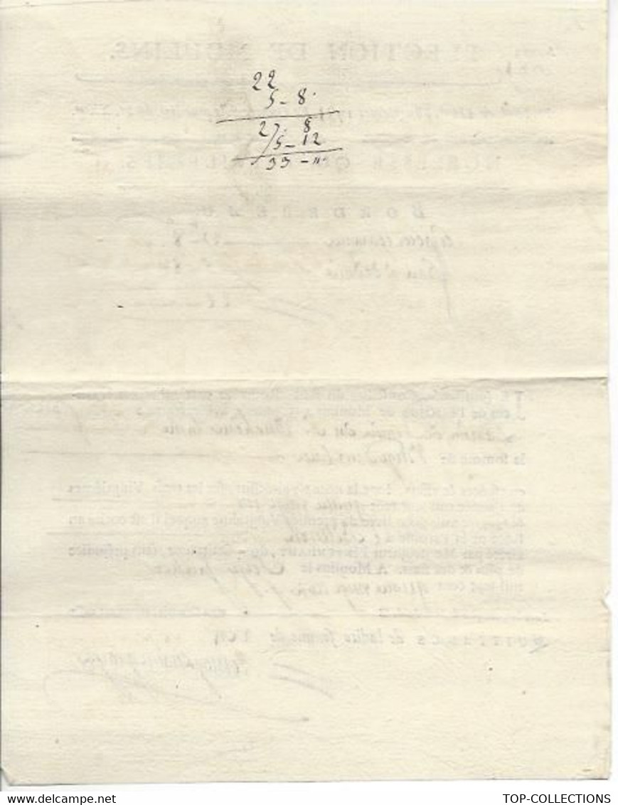 ANCIEN REGIME RECU IMPOT DU VINGTIEME 1781 ELECTION DE MOULIN PAROISSE DE BILLERON (?) B.E. V. SCANS - Documents Historiques