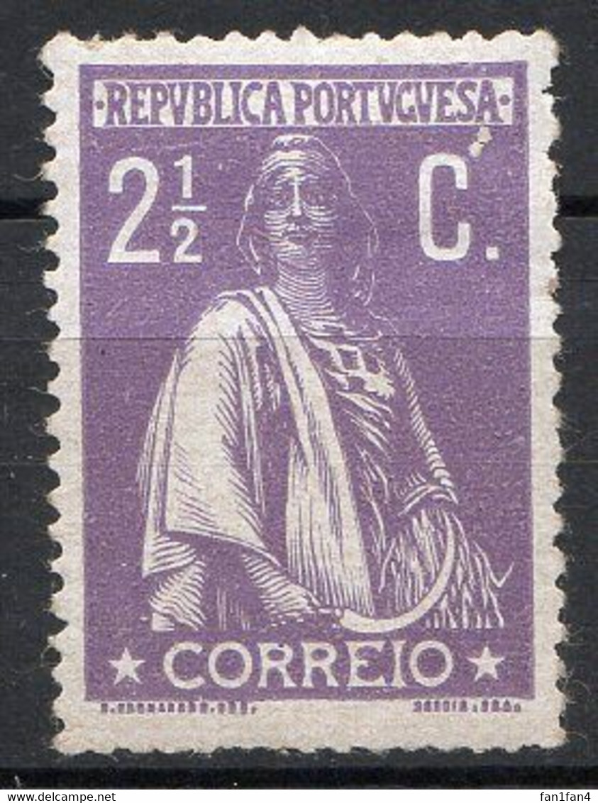 PORTUGAL (République) - 1912-17 - N° 211A - 2 1/2 C. Violet - (Cérès) - (Papier Couché) - Nuovi