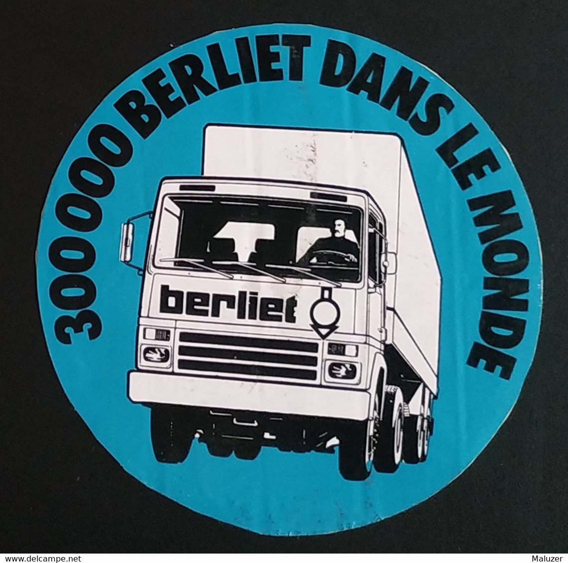 AUTOCOLLANT STICKER X 4 - BERLIET - CAMION CAMIONS TRUCK TRUCKS - Aufkleber