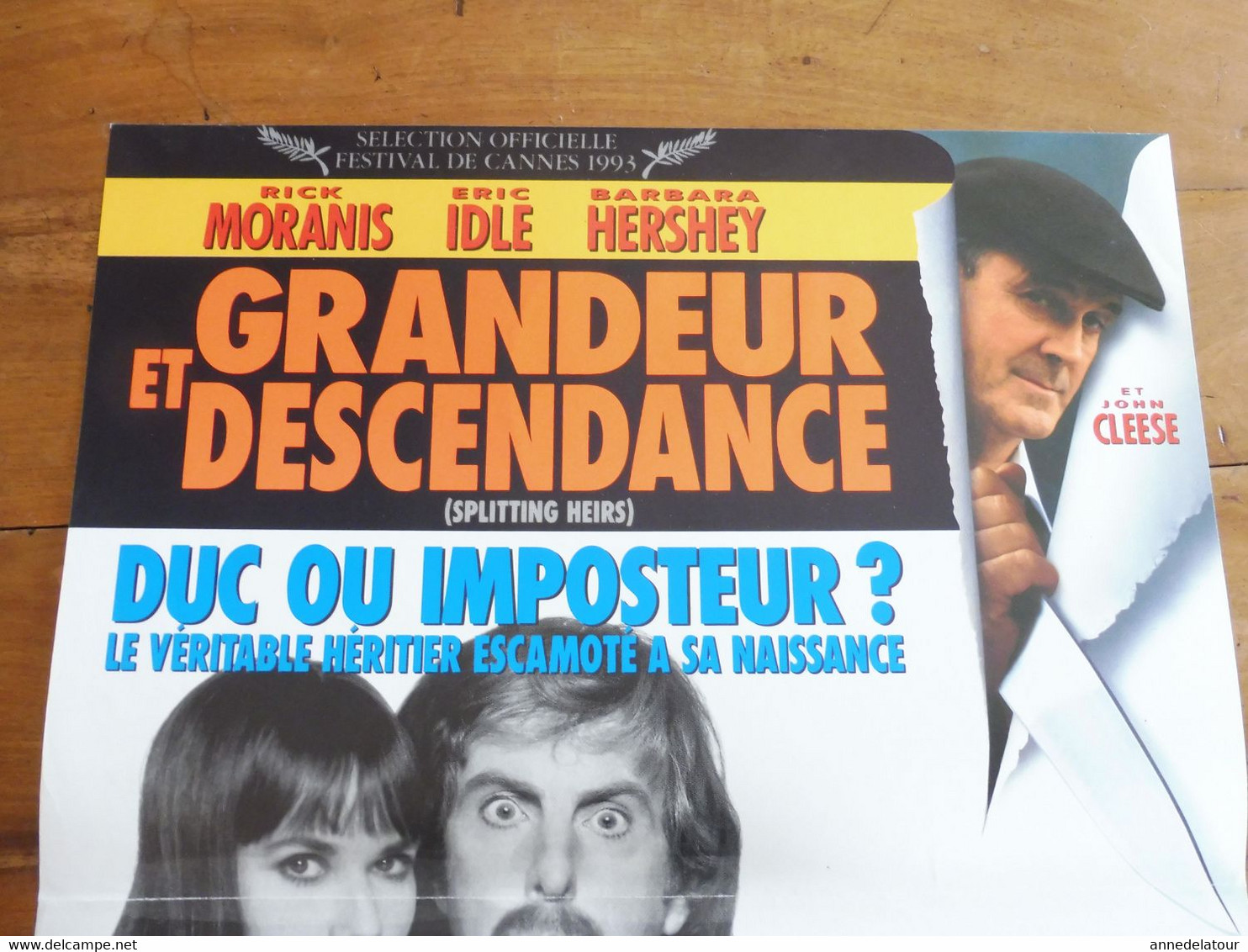 Affiche De Cinéma Ou Poster  GRANDEUR ET DESCENDANCE   (dimensions = 51cm X 38cm) - Affiches & Posters