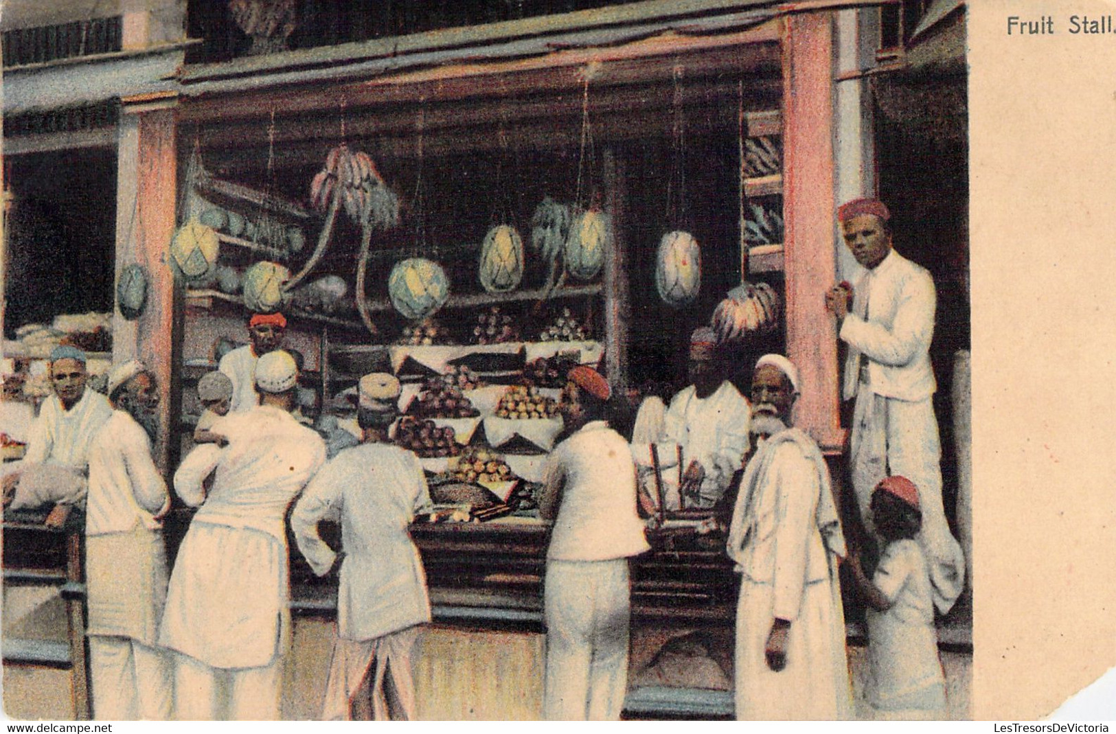 CPA Inde Britannique - Indes - Fruit Stall - India