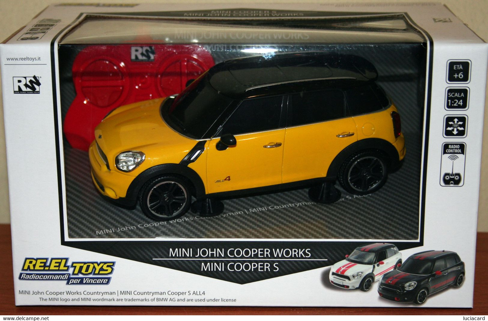 AUTO CAR MINI COOPER RADIOCOMANDATA - R/C Modelbouw