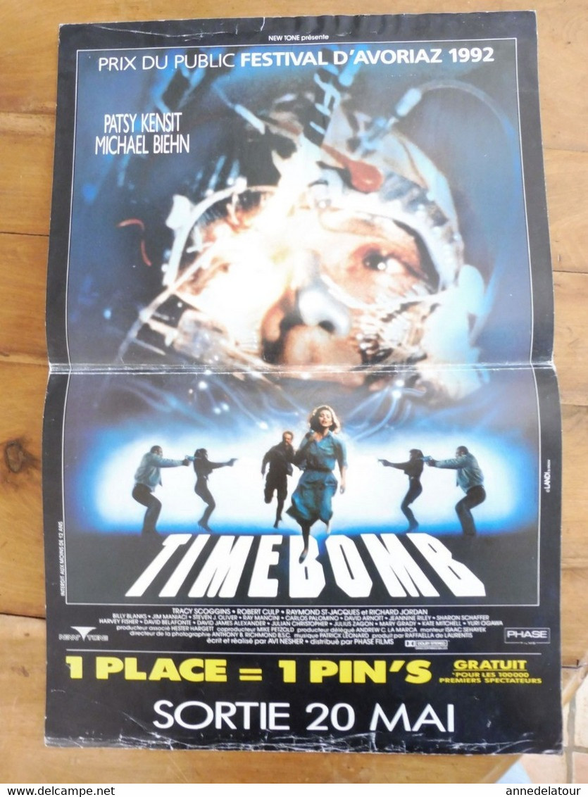 Affiche De Cinéma Ou Poster  TIMBOMB   (dimensions = 58cm X 39cm) - Affiches & Posters