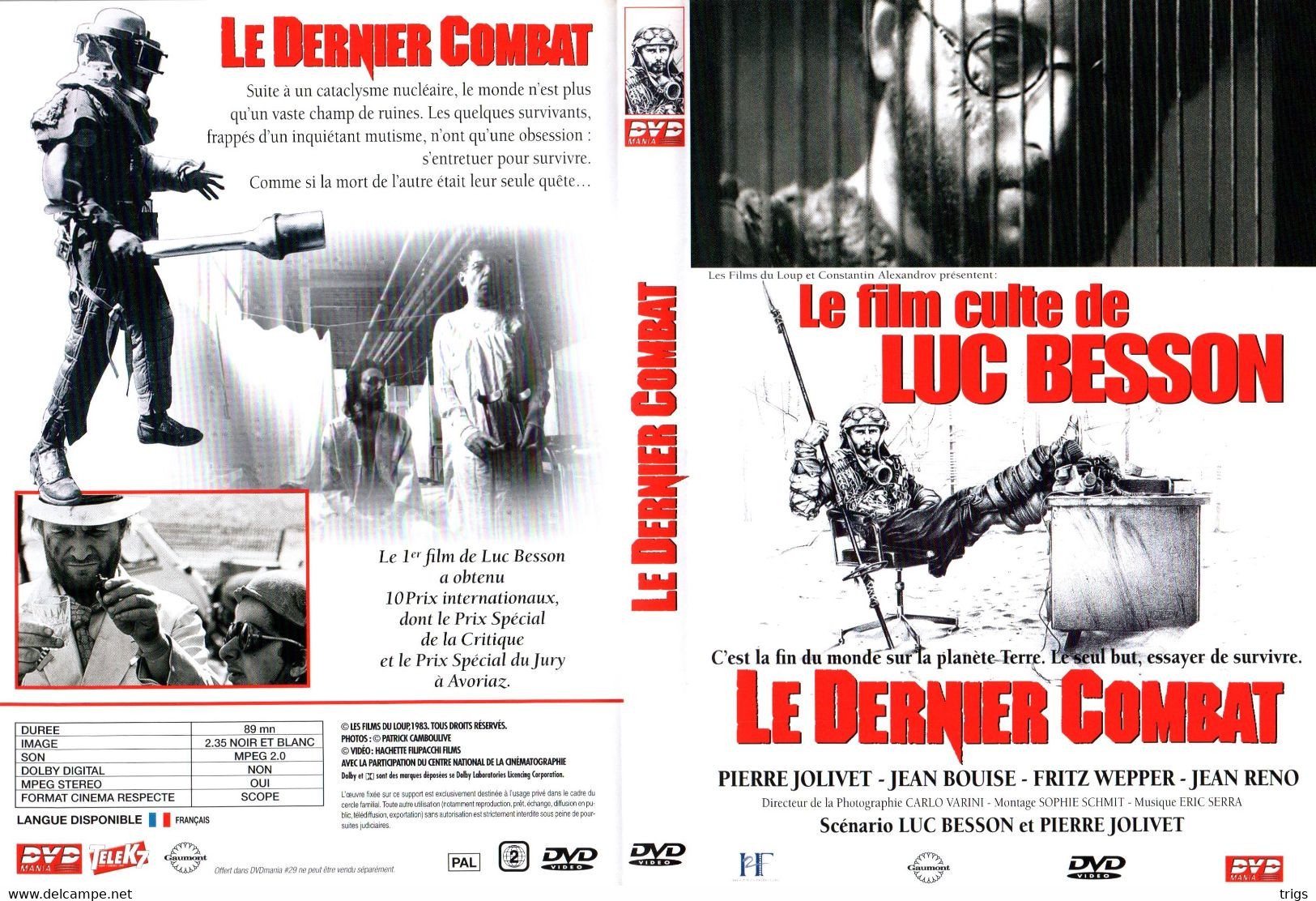 DVD - Le Dernier Combat - Sciences-Fictions Et Fantaisie