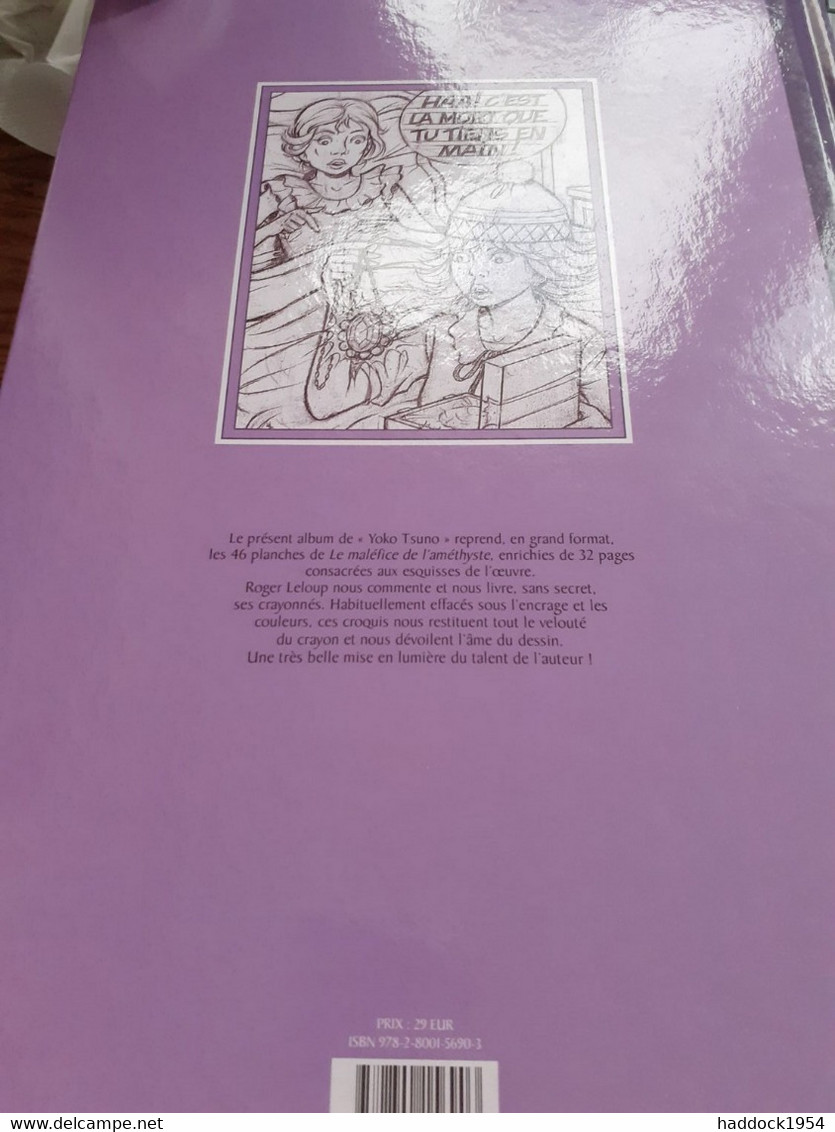 Le Maléfice De L'améthyste YOKO TSUNO ROGER LELOUP Dupuis 2012 - Yoko Tsuno