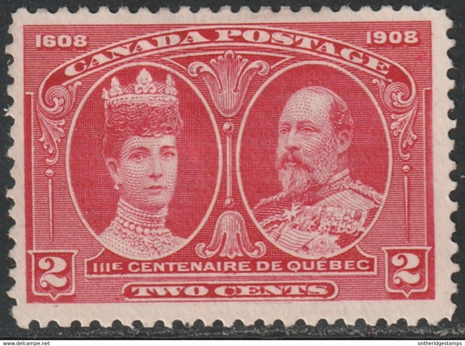 Canada 1908 Sc 98 Mi 86 Yt 87 SG 190 MNG(*) - Nuovi