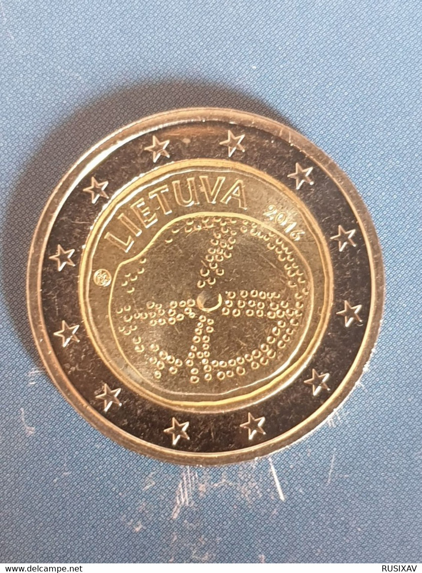 2016 Lituanie 2 Euros Commémorative Culture Baltique - Lithuania