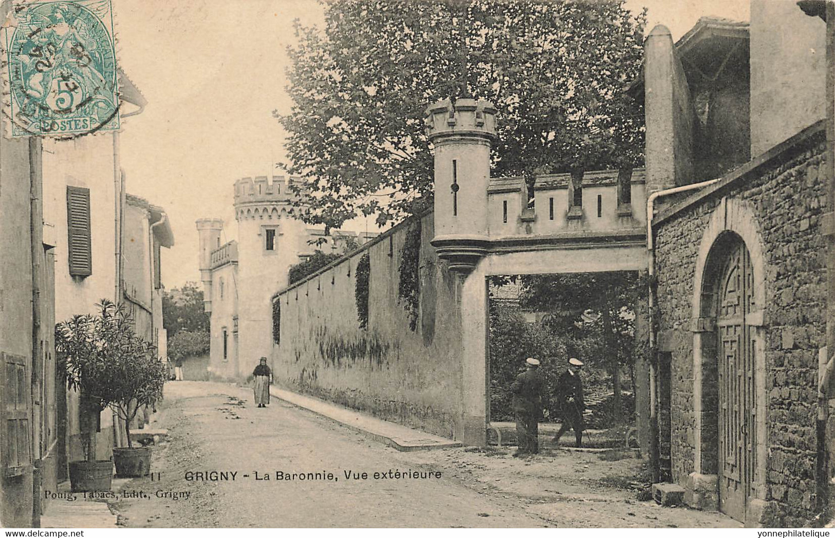 69 - RHÔNE - GRIGNY - La Baronnerie, Vue Extérieure - Superbe- 10242 - Grigny