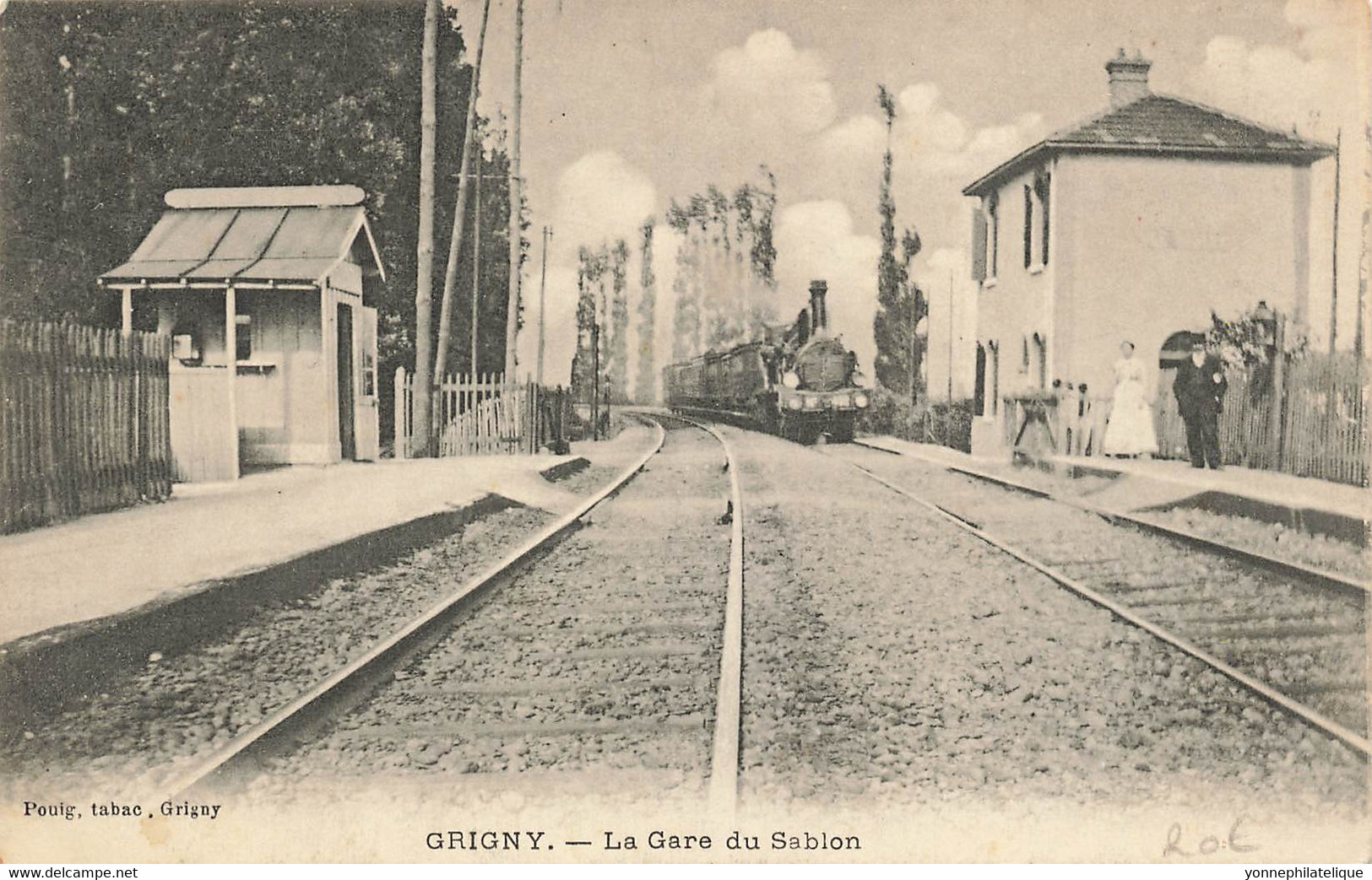 69 - RHÔNE - GRIGNY - La Gare Du Sablon - Superbe - 10237 - Grigny