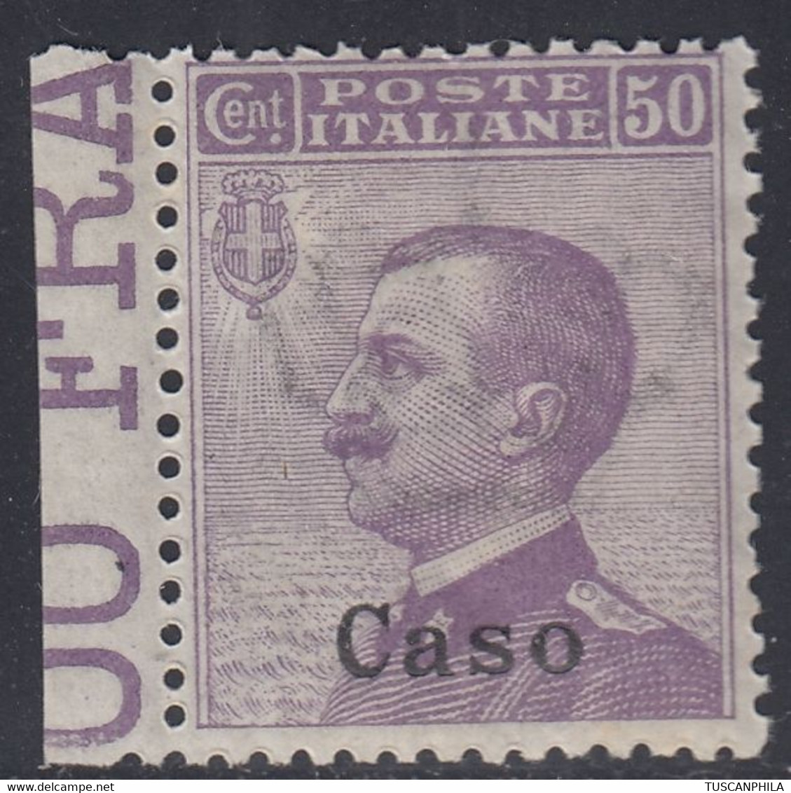 1912 1 Valore BdF Sass. 7 MNH** Cv 5 - Egée (Caso)