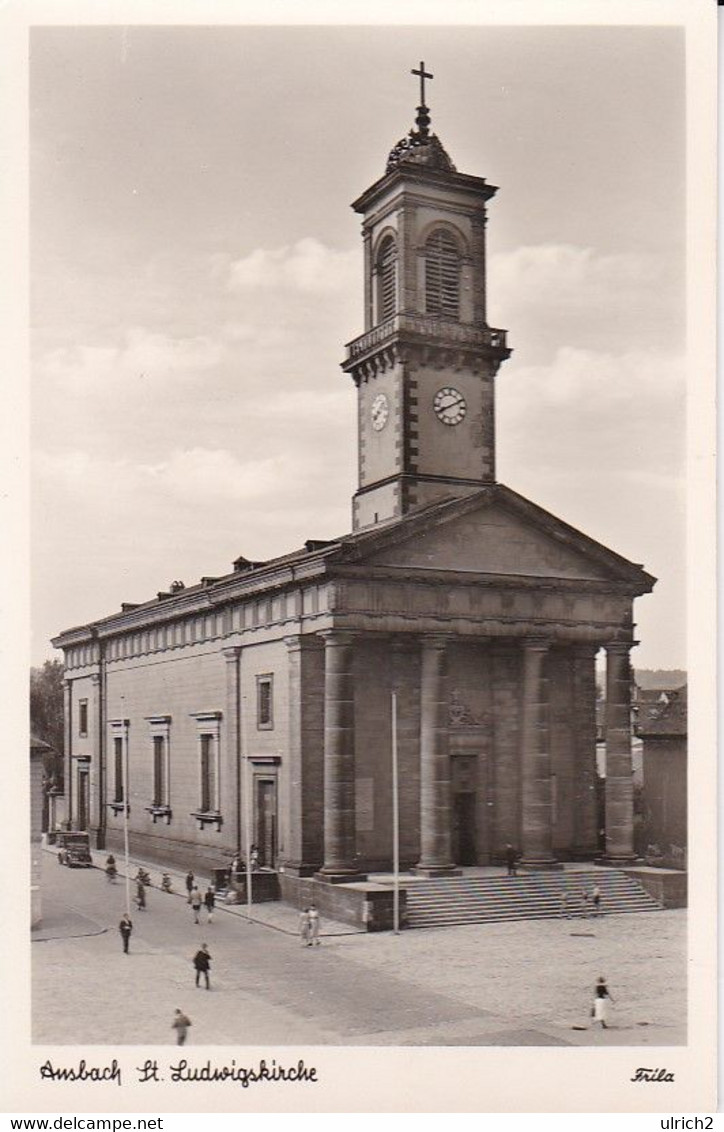 AK Ansbach - St. Ludwigskirche  (60390) - Ansbach