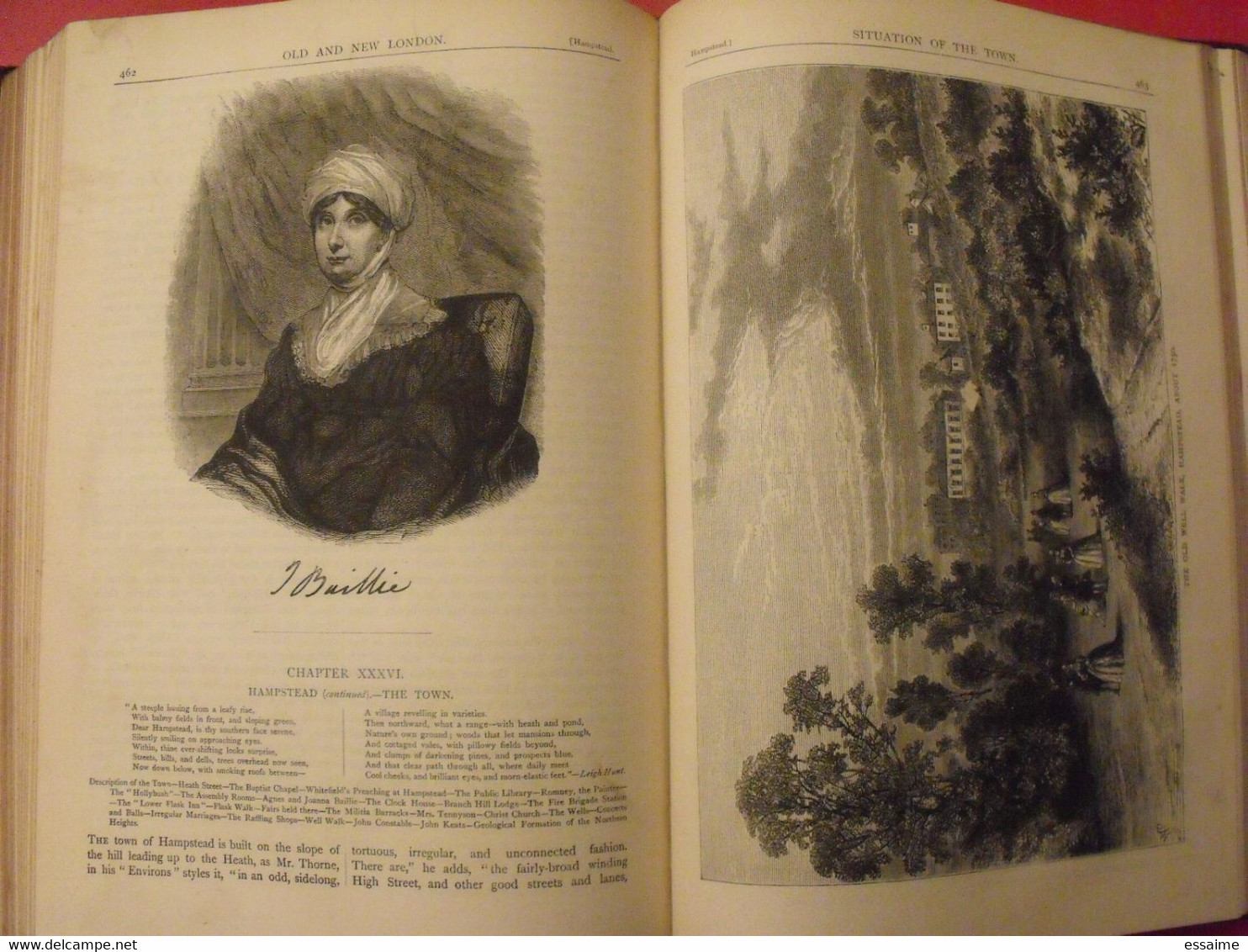 old and new London. 6 volumes. Edward Walford. Cassell Petter & Galpin sd (1860). bien illustré