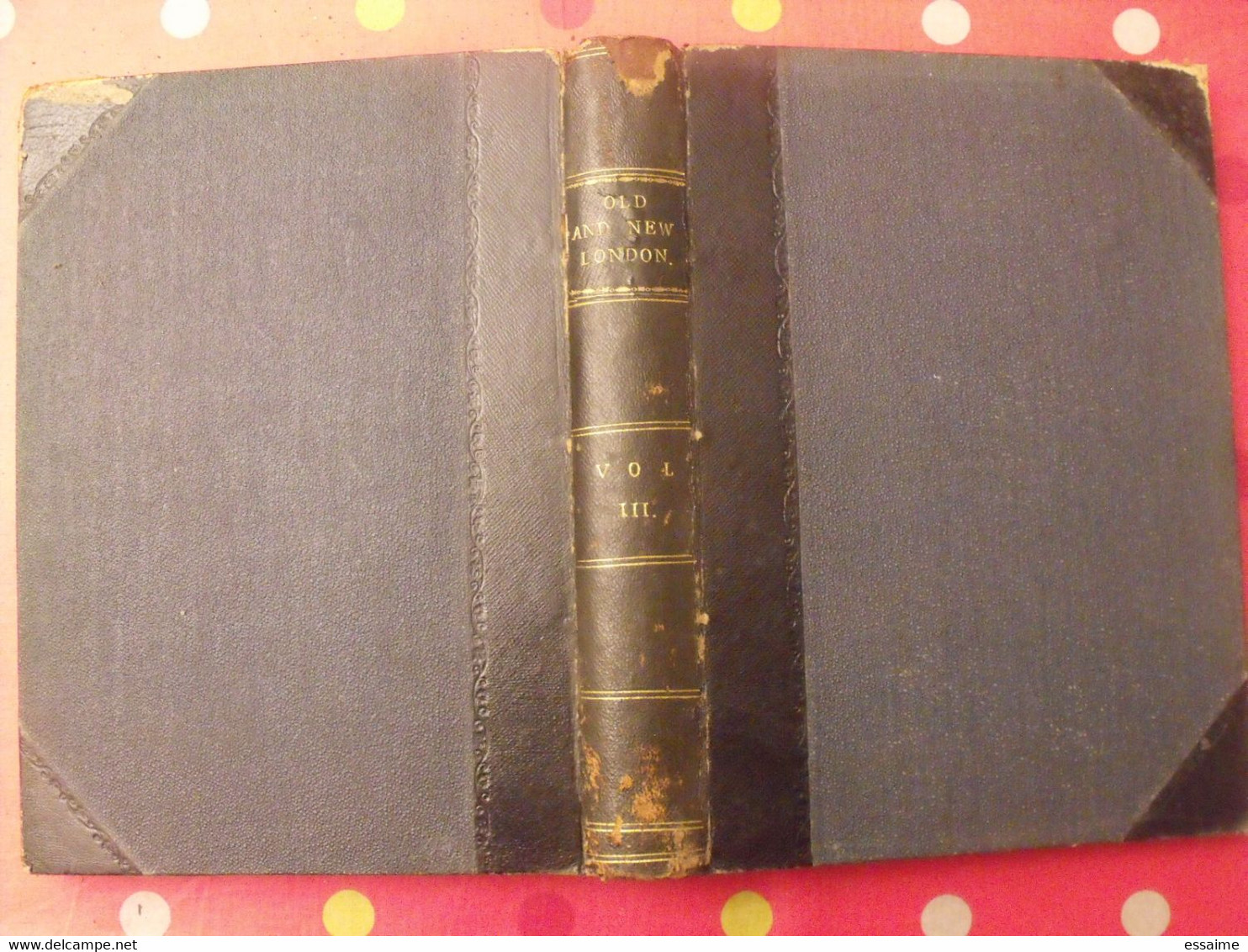 old and new London. 6 volumes. Edward Walford. Cassell Petter & Galpin sd (1860). bien illustré