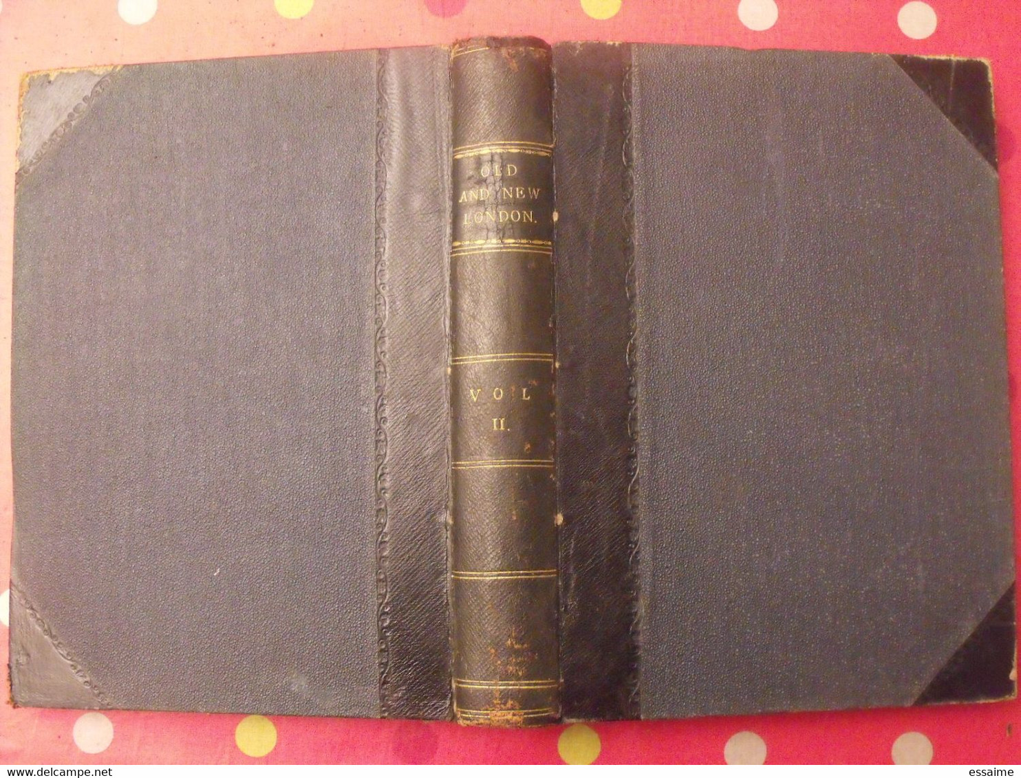 old and new London. 6 volumes. Edward Walford. Cassell Petter & Galpin sd (1860). bien illustré