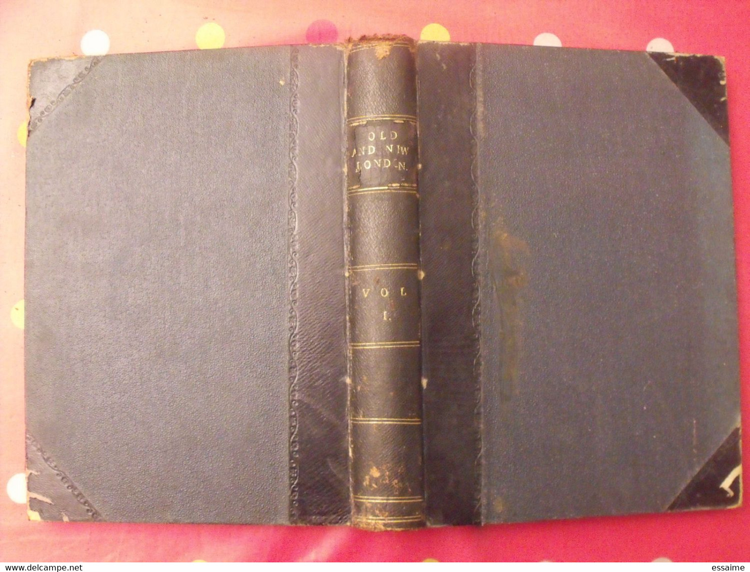 old and new London. 6 volumes. Edward Walford. Cassell Petter & Galpin sd (1860). bien illustré