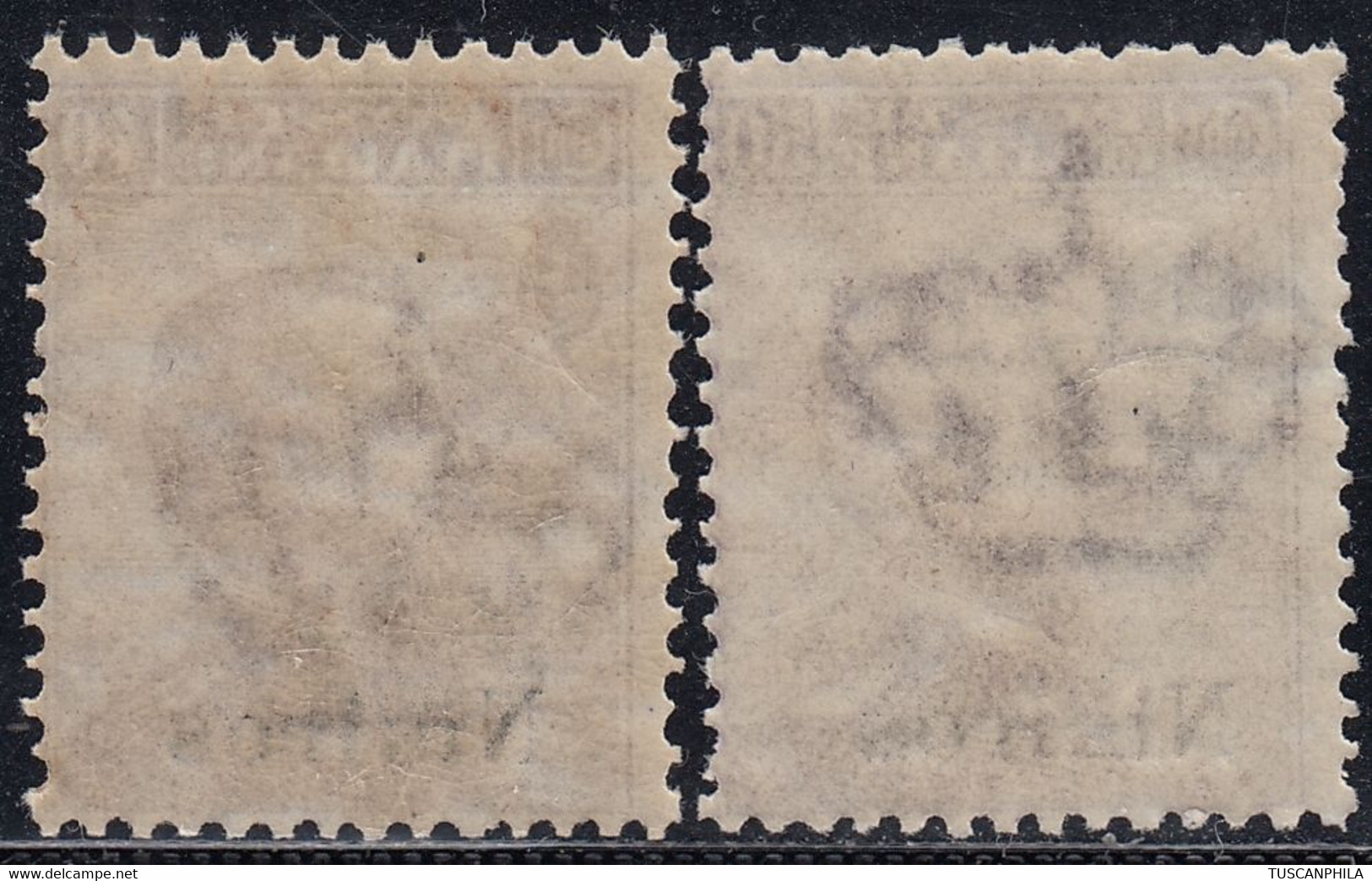 1912 2 Valori MNH** Sass. 6/7 Cv 17,5 - Egeo (Nisiro)