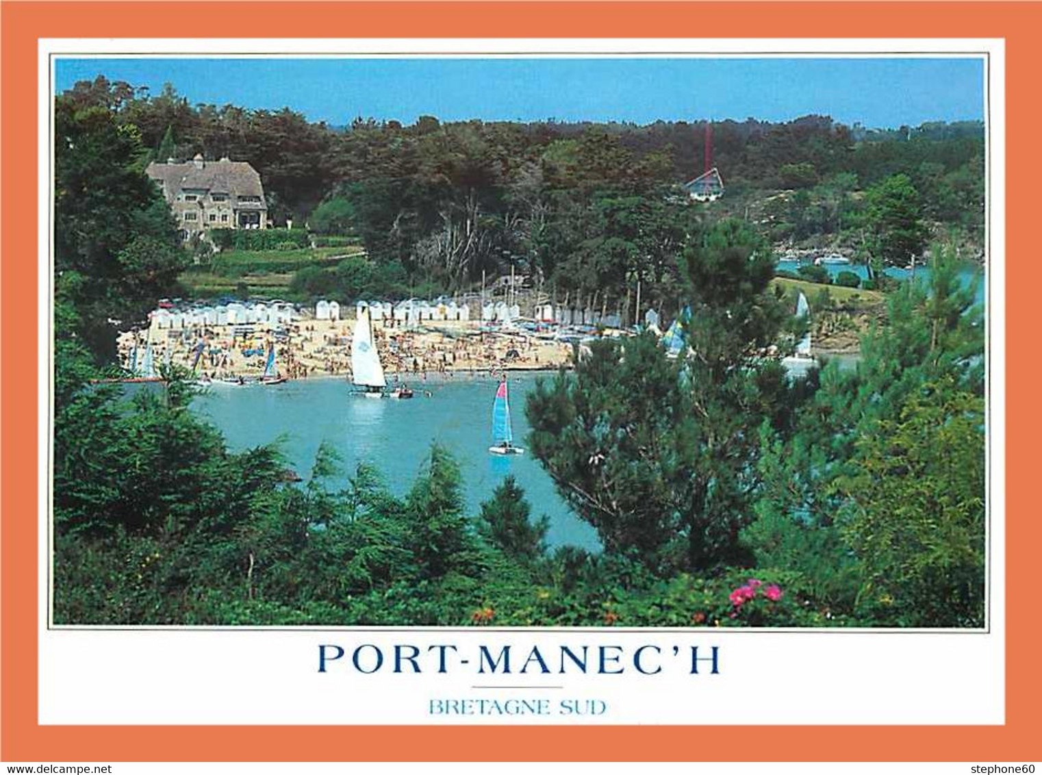 A172 / 505 29 - PORT MANEC'H - Port Plage Et Estuaire De L' Aven - Other & Unclassified
