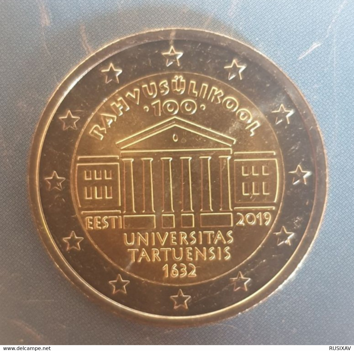 2019  Estonie 2 Euros Commémorative 100 Ans De L Université De Tartu - Estonie