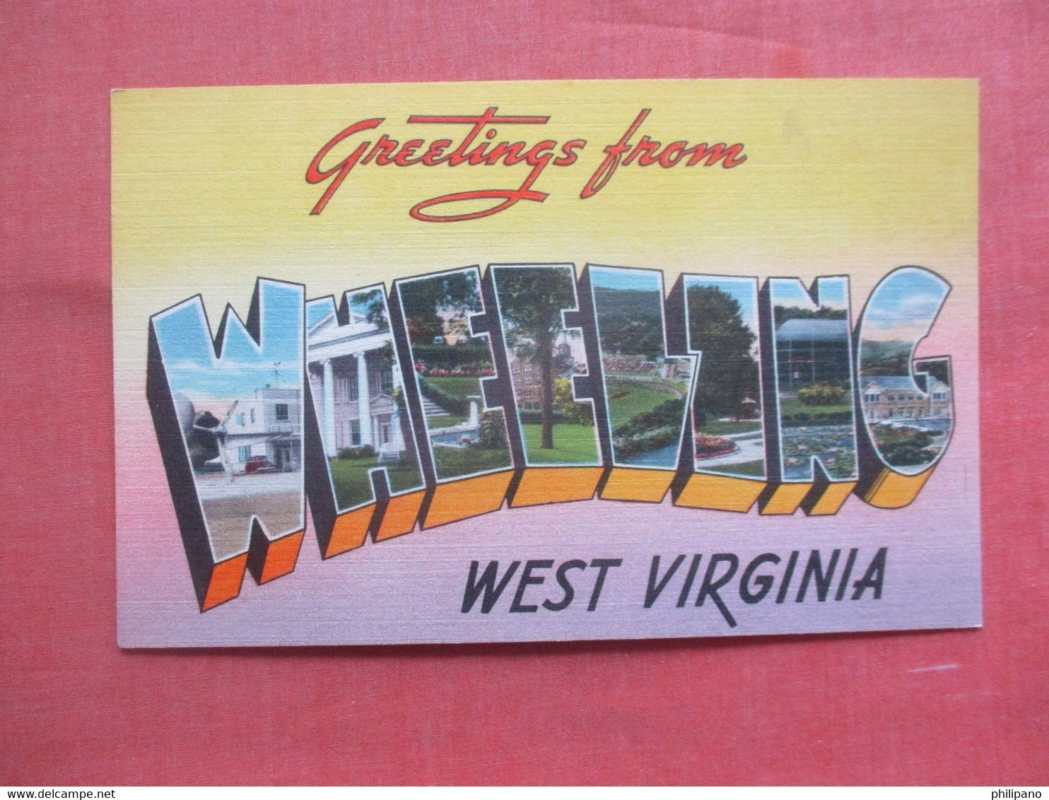 Greeting.  Wheeling - West Virginia > Wheeling      Ref 5610 - Wheeling