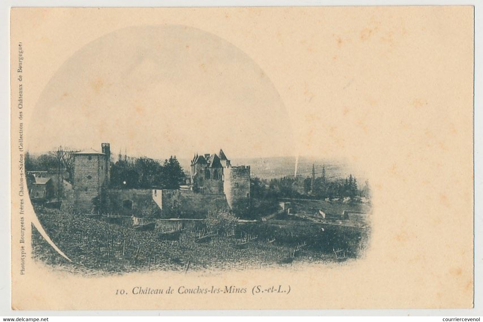 CPA - COUCHES-LES-MINES (Saône Et Loire) - Château De COUCHES-LES-MINES - Autun