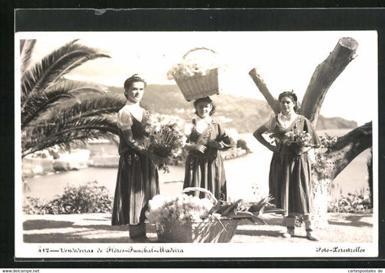 AK Vendedeiras De Flores-Funchal-Madeira, Portugiesische Frauen - Unclassified