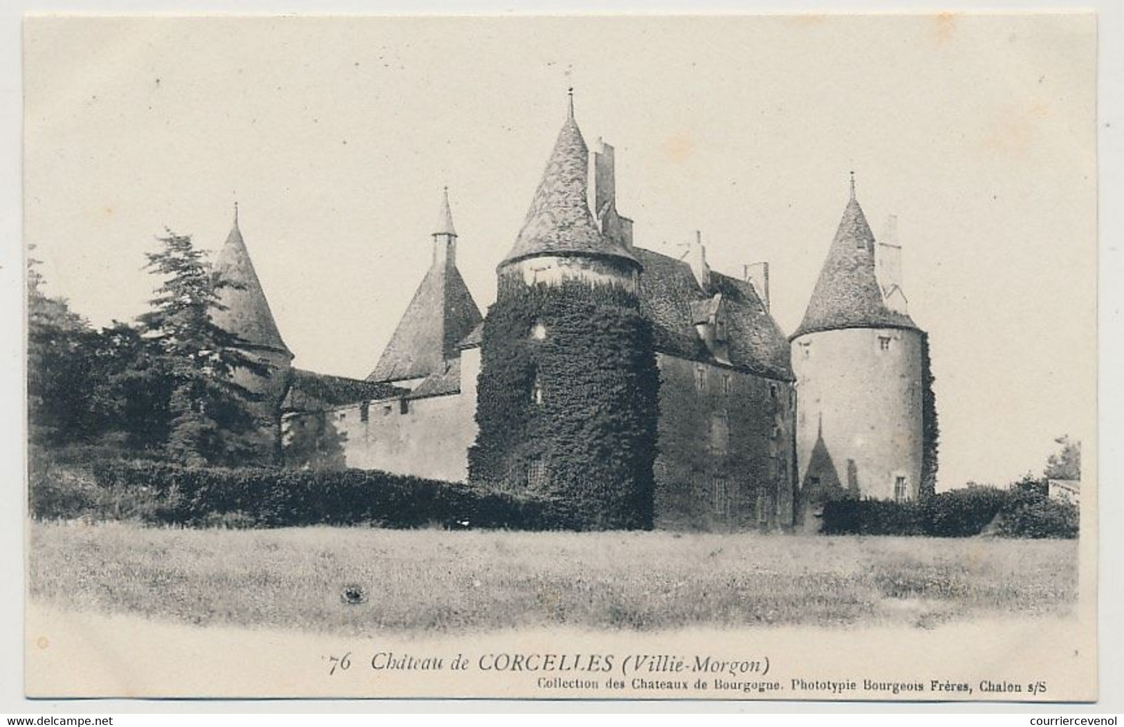 CPA - CORCELLES-EN-BEAUJOLAIS (Rhône) - Chateau De Corcelles - Autres & Non Classés