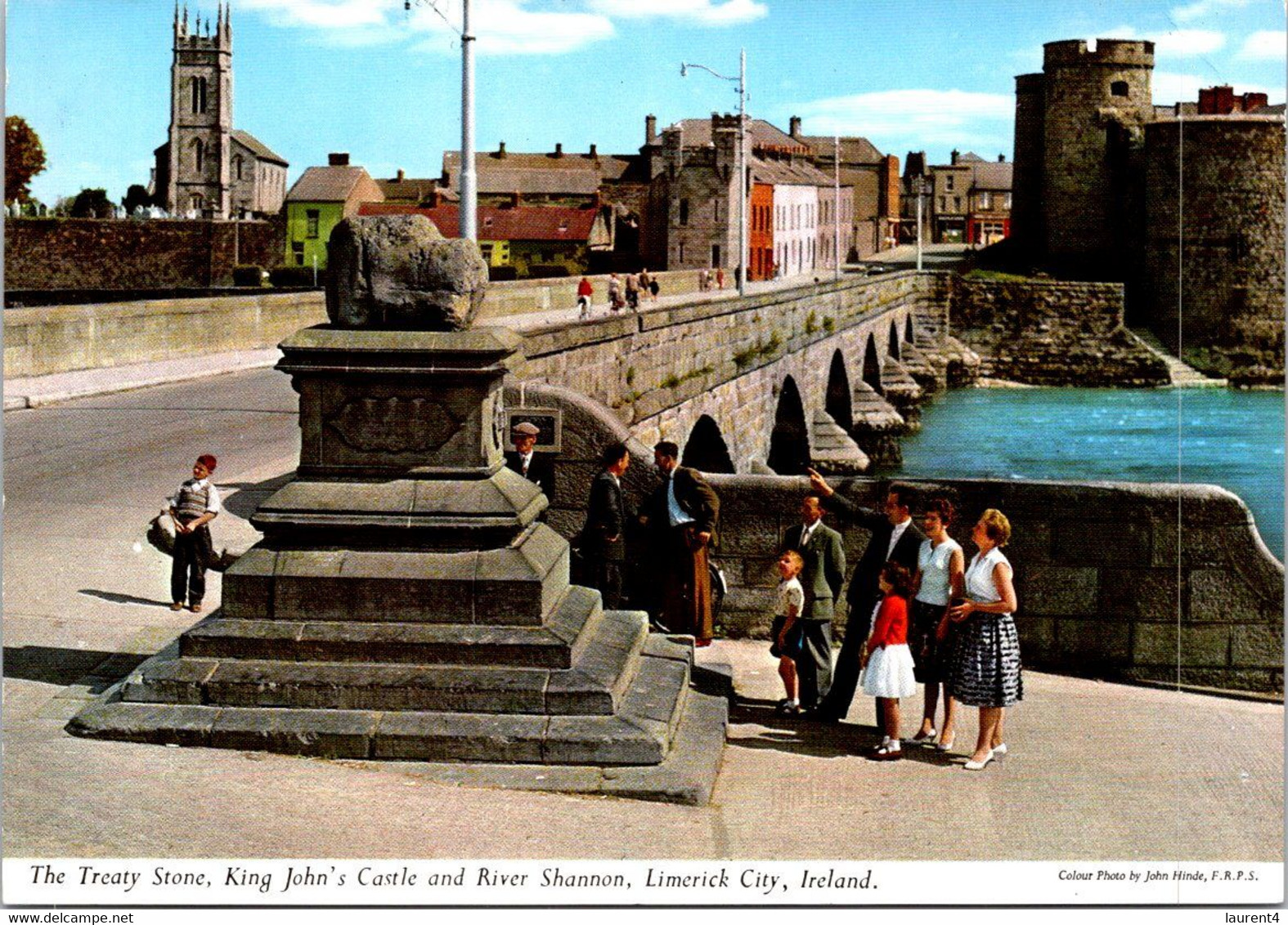 (4 H 24) Ireland - Limerick City Treaty Stone - Limerick