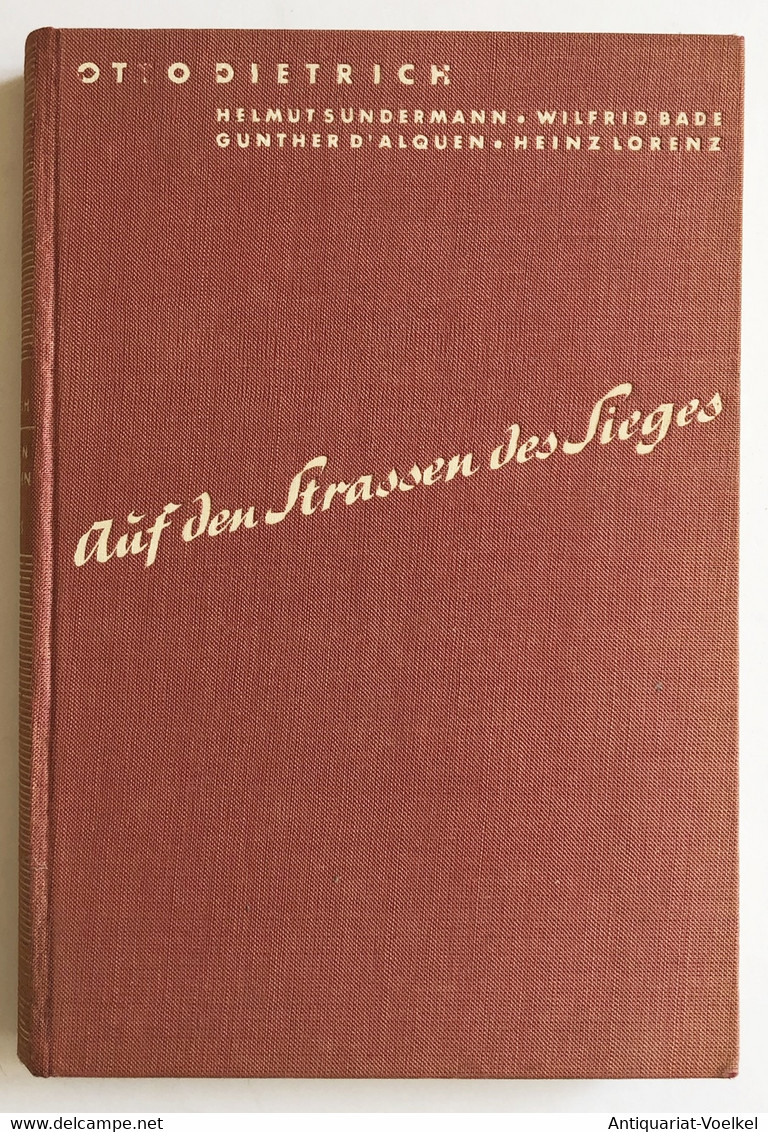 Auf Den Straßen Des Sieges : Erlebnisse Mit D. Führer In Polen - 5. Guerre Mondiali