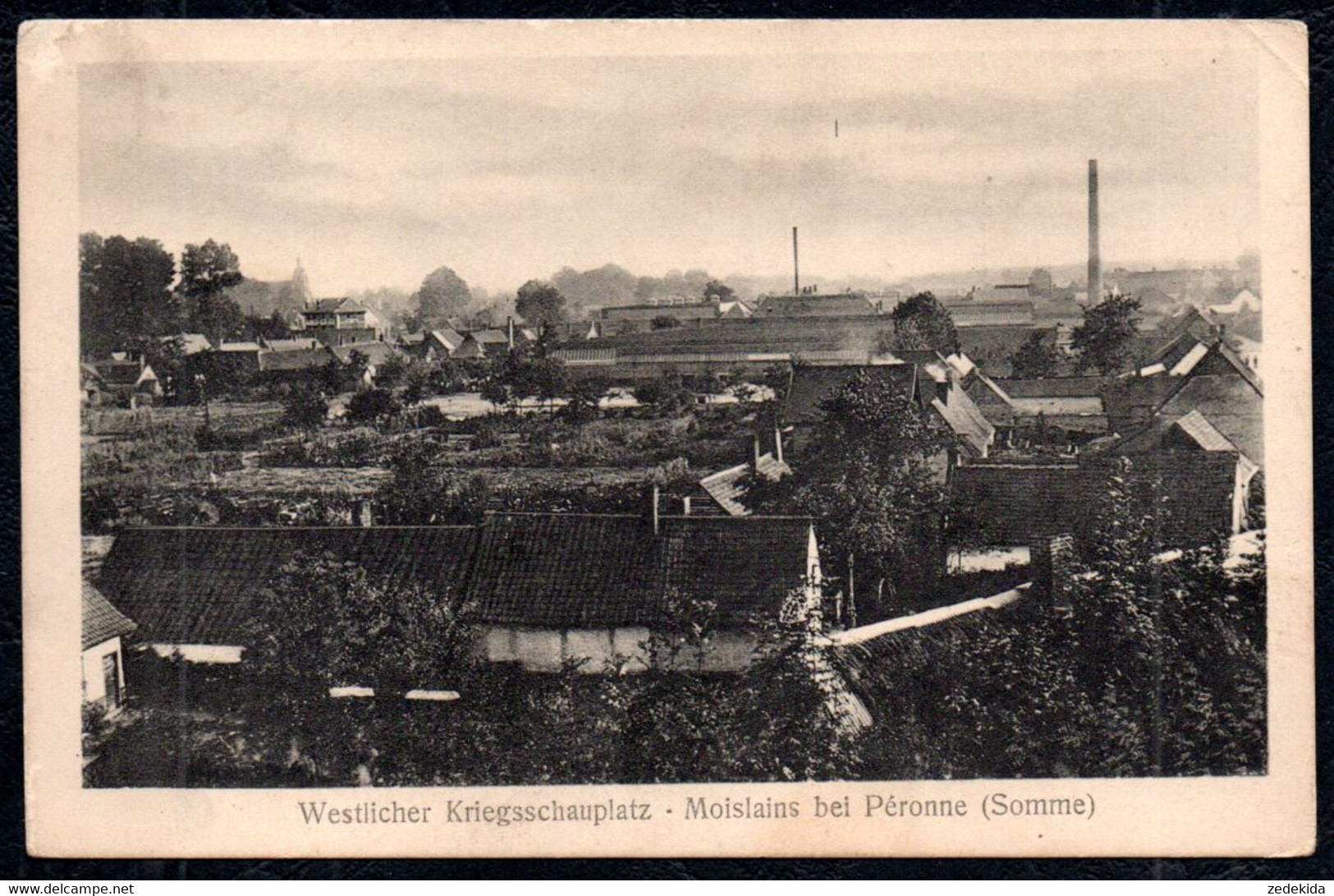 A5446 - Moislains Bei Péronne - Kriegsschauplatz 1. WK WW Feldpost - Verlag N. Engel Diedenhofen - Moislains