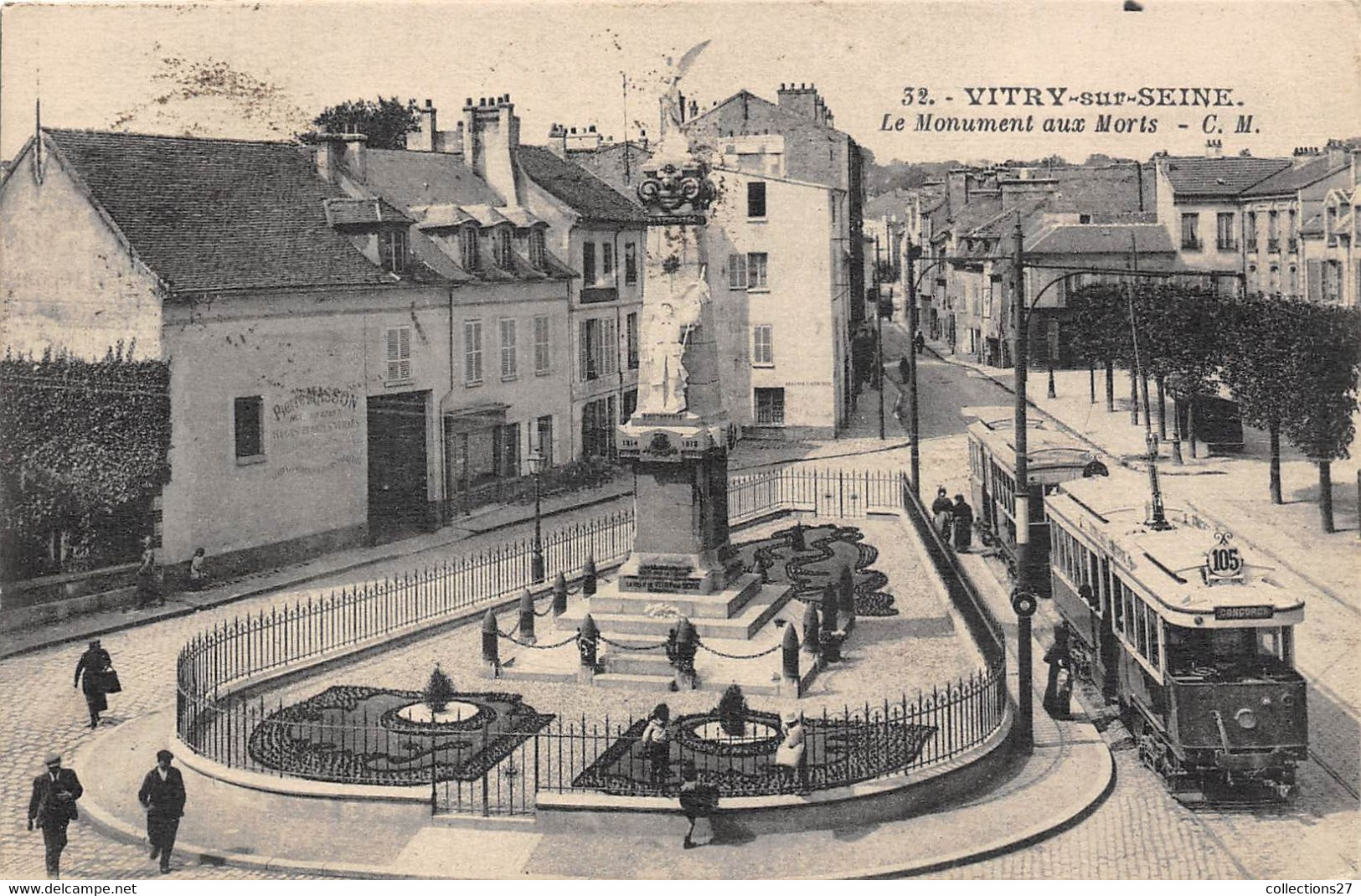 94-VITRY-SUR-SEINE- LE MONUMENT AUX MORTS - Vitry Sur Seine