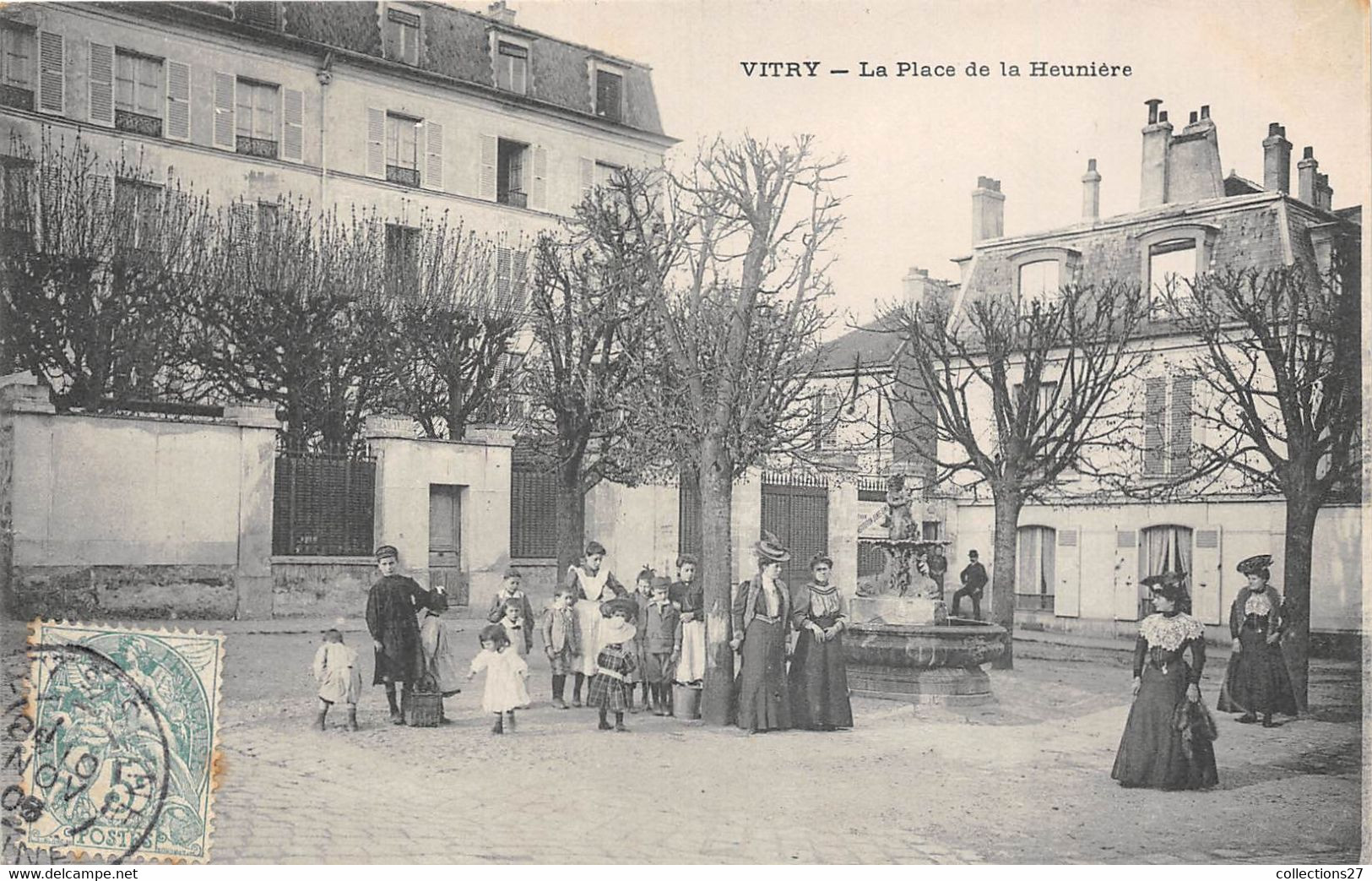 94-VITRY-SUR-SEINE- LA PLACE DE LA HEUNIERE - Vitry Sur Seine