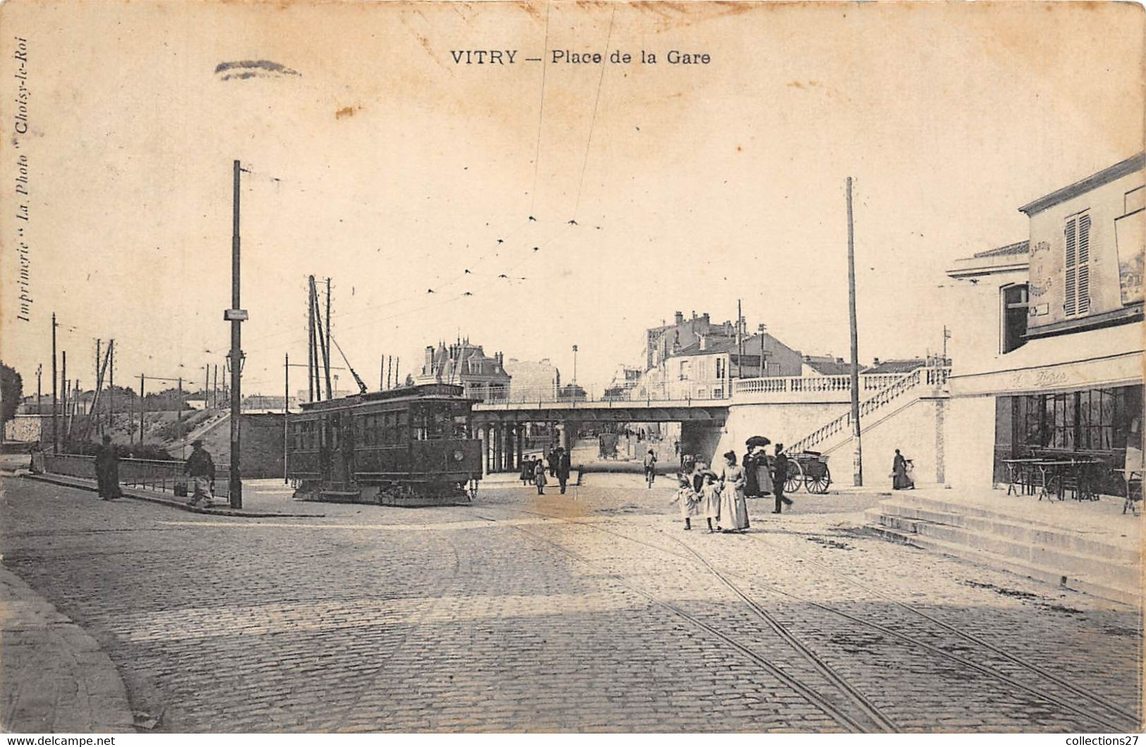 94-VITRY-SUR-SEINE- PLACE DE LA GARE - Vitry Sur Seine