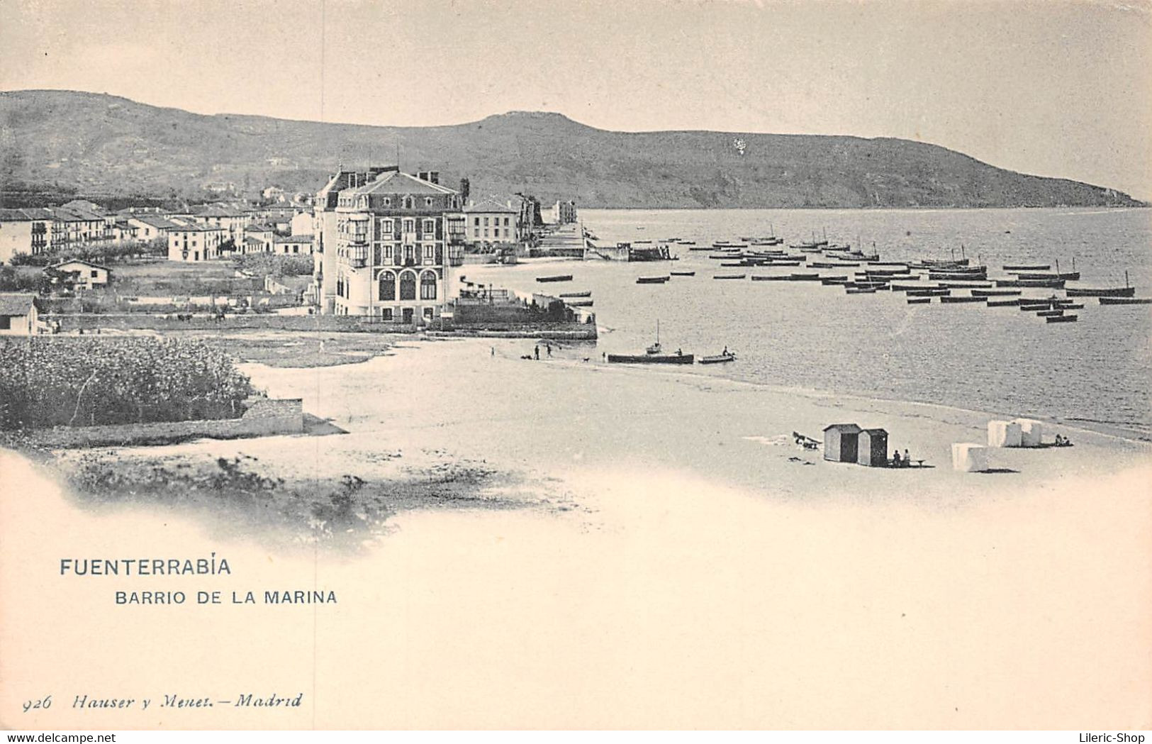 FUENTERRABIA  BARRIO DE LA MARINA  926 Hauser Y Menet. - Madrid - Tarjeta Postal ± 1904 - Guipúzcoa (San Sebastián)