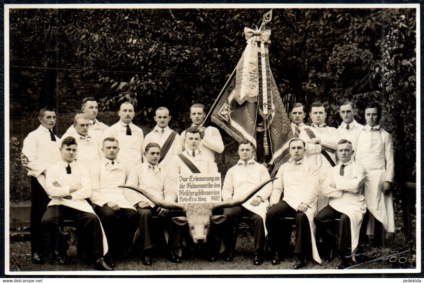 F7250 - TOP Hohenstein Ernstthal Fahnenweihe - Foto Zienert - Hohenstein-Ernstthal