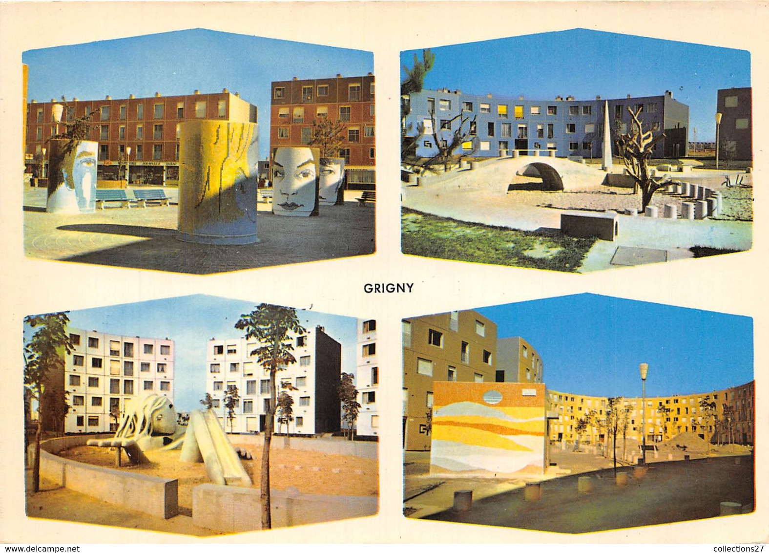 91-GRIGNY- MULTIVUES - Grigny