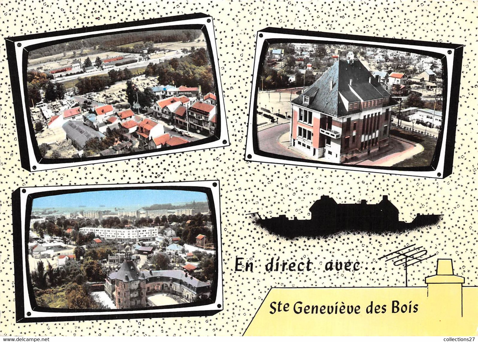 91-SAINTE-GENEVIEVE-DES-BOIS-MULTIVUES - Sainte Genevieve Des Bois
