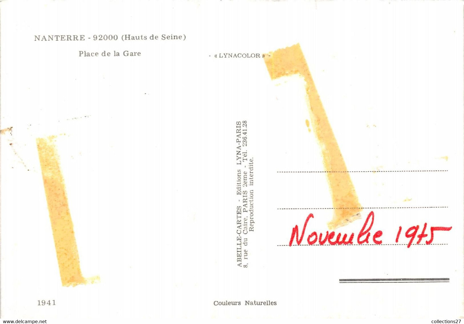 92-NANTERRE-PLACE DE LA GARE - Nanterre