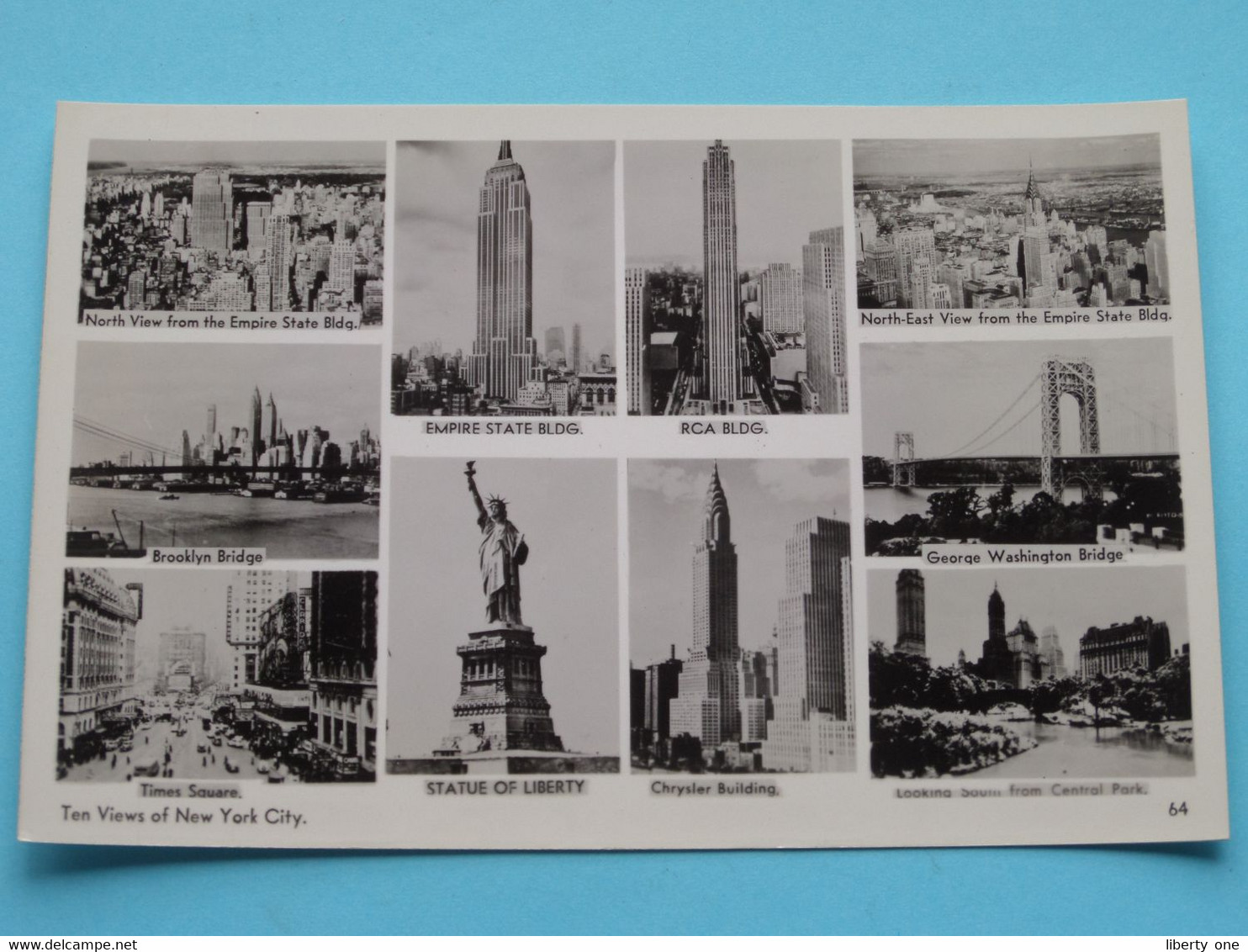 6 x PC of New York  ( Prod by Foto Seal C° ) Anno 19?? ( See/voir Scans ) !