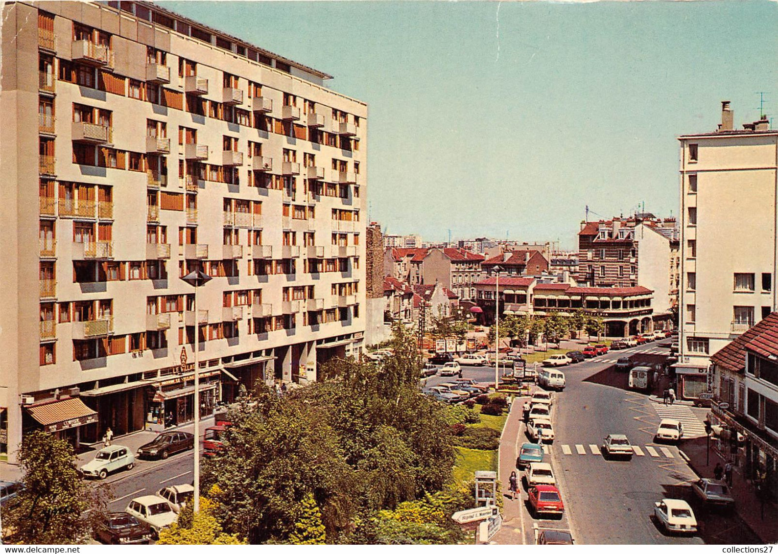 92-COLOMBES- LA RUE DU BOURNARD - Colombes