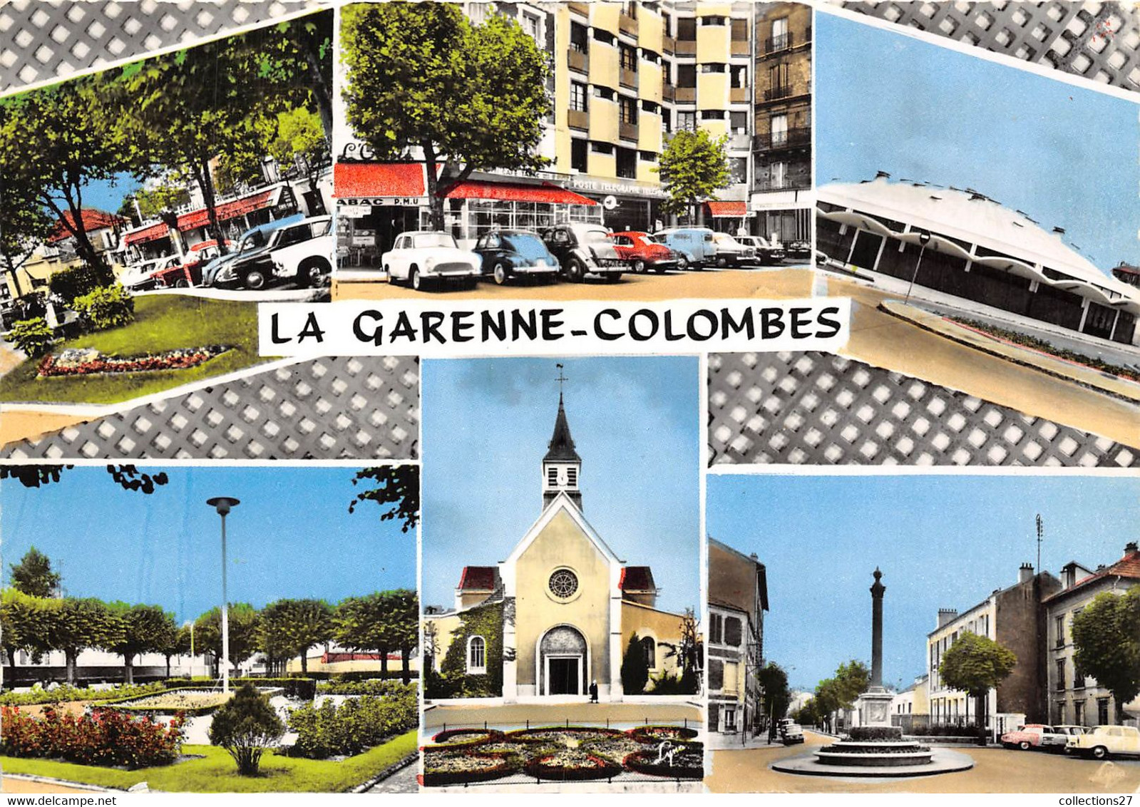 92-LA-GARENNE-COLOMBES- MULTIVUES - La Garenne Colombes
