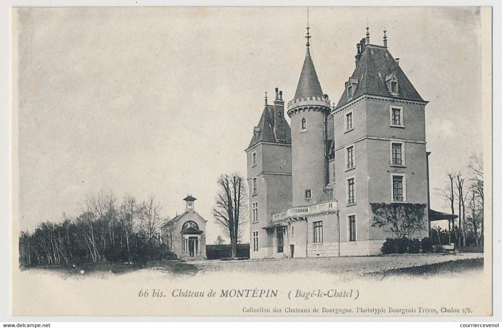 CPA - BAGÉ-DOMMARTIN (Ain) - Chateau De MONTEPIN - Non Classés