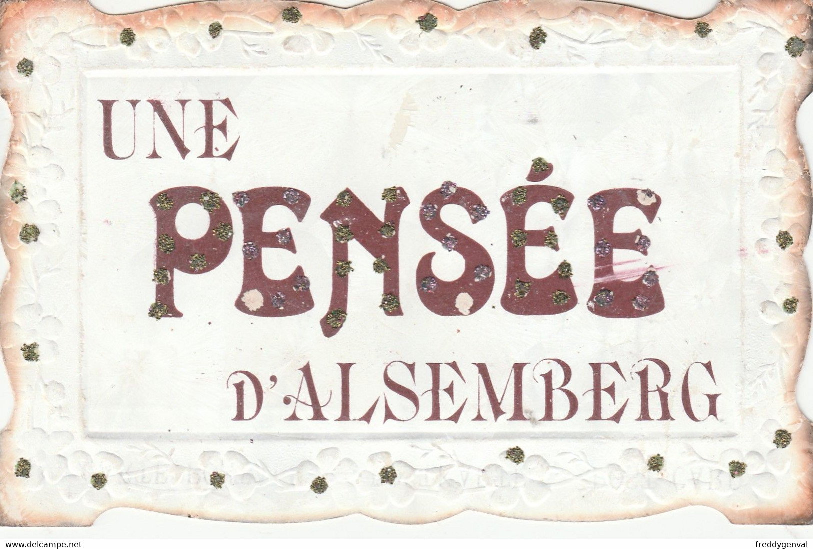 ALSEMBERG UNE PENSEE - Beersel