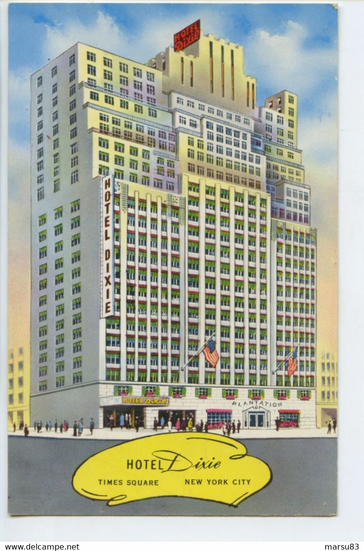 Brodway- Hotel Dixie  ** Magnifique  Carte De 1959 ** ( Format 9x14cm ) N° SK5307 - Broadway