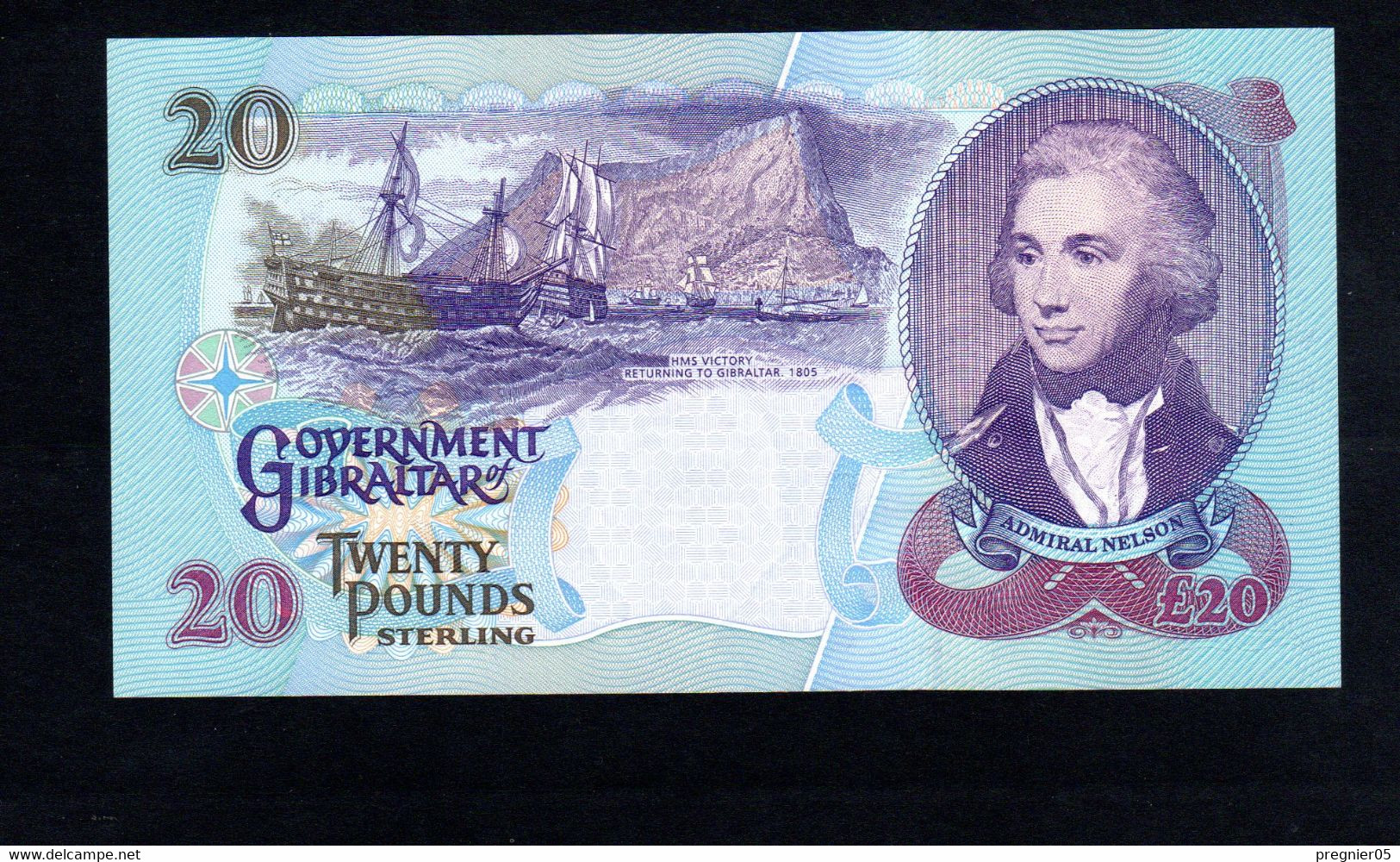 Baisse De Prix GIBRALTAR Billet 20 Pounds Sterling 1995 NEUF/UNC P.27A - Gibilterra