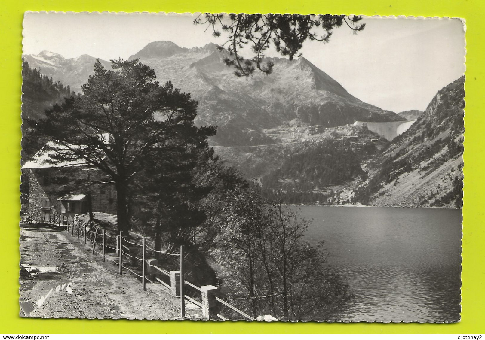 65 Vallée D'Aure N°2135 Le Lac D'Orédon Et Le Barrage De Capdelong En 1960 Vers Argelès Gazost - Vielle Aure