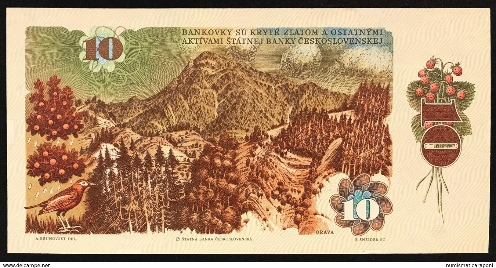 Ceskoslovenska CECOSLOVACCHIA  10 KORUN 1986 Lotto 2561 - Slovakia